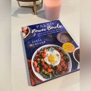 Paleo Power Bowls Cookbook by Julia Mueller - Blue Cover